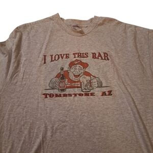 Retro Tombstone I Love This Bar Tee